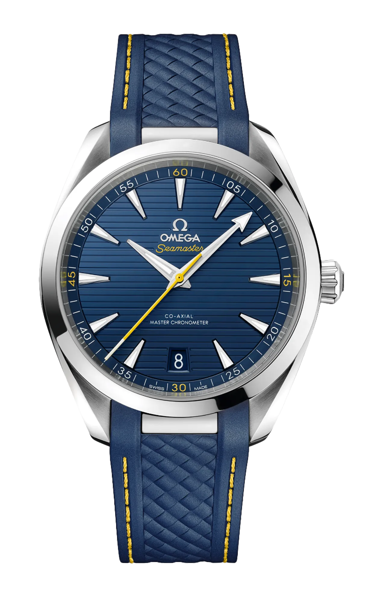 SEAMASTER AQUA TERRA 150M 41 MM, ACCIAIO SU CAUCCIÙ - 220.12.41.21.03.009