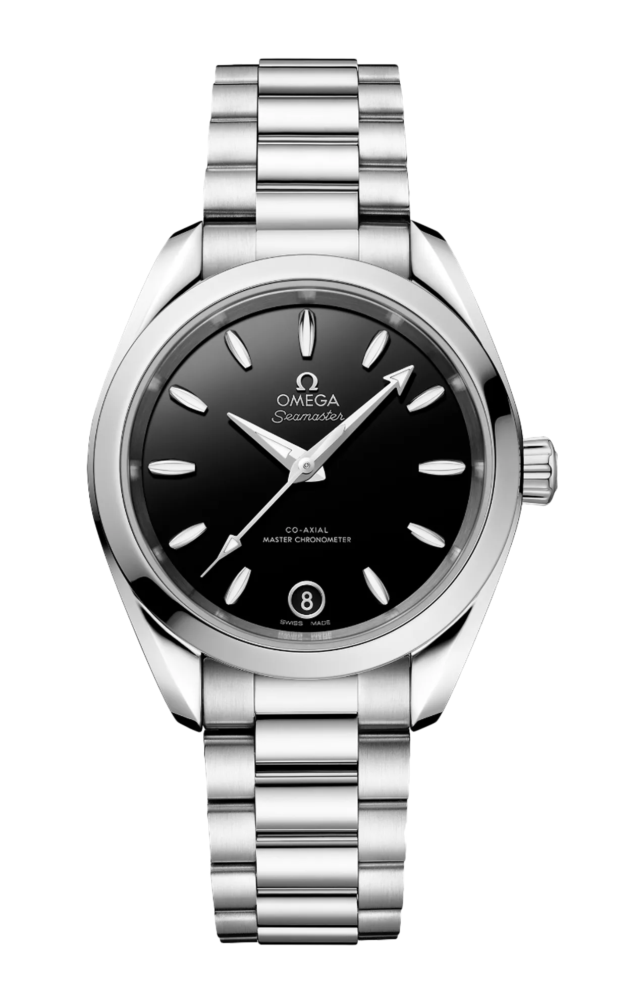 SEAMASTER AQUA TERRA 150M 38 MM, ACCIAIO SU ACCIAIO - 220.10.38.20.01.004