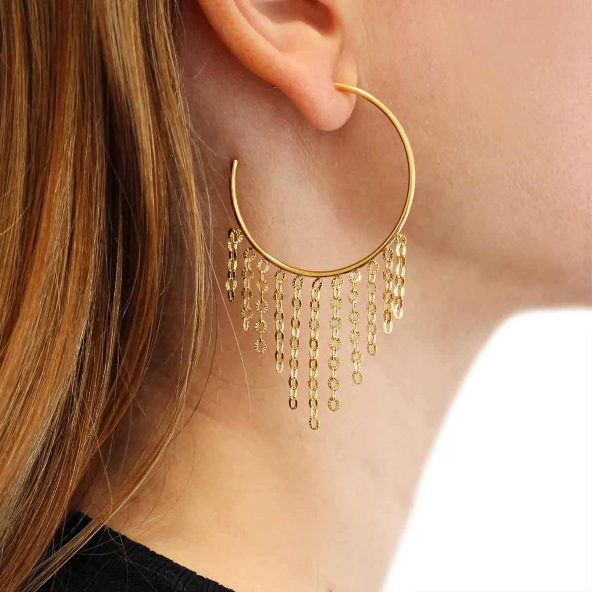 Orecchini a cerchio Anartxy donna Cassandra