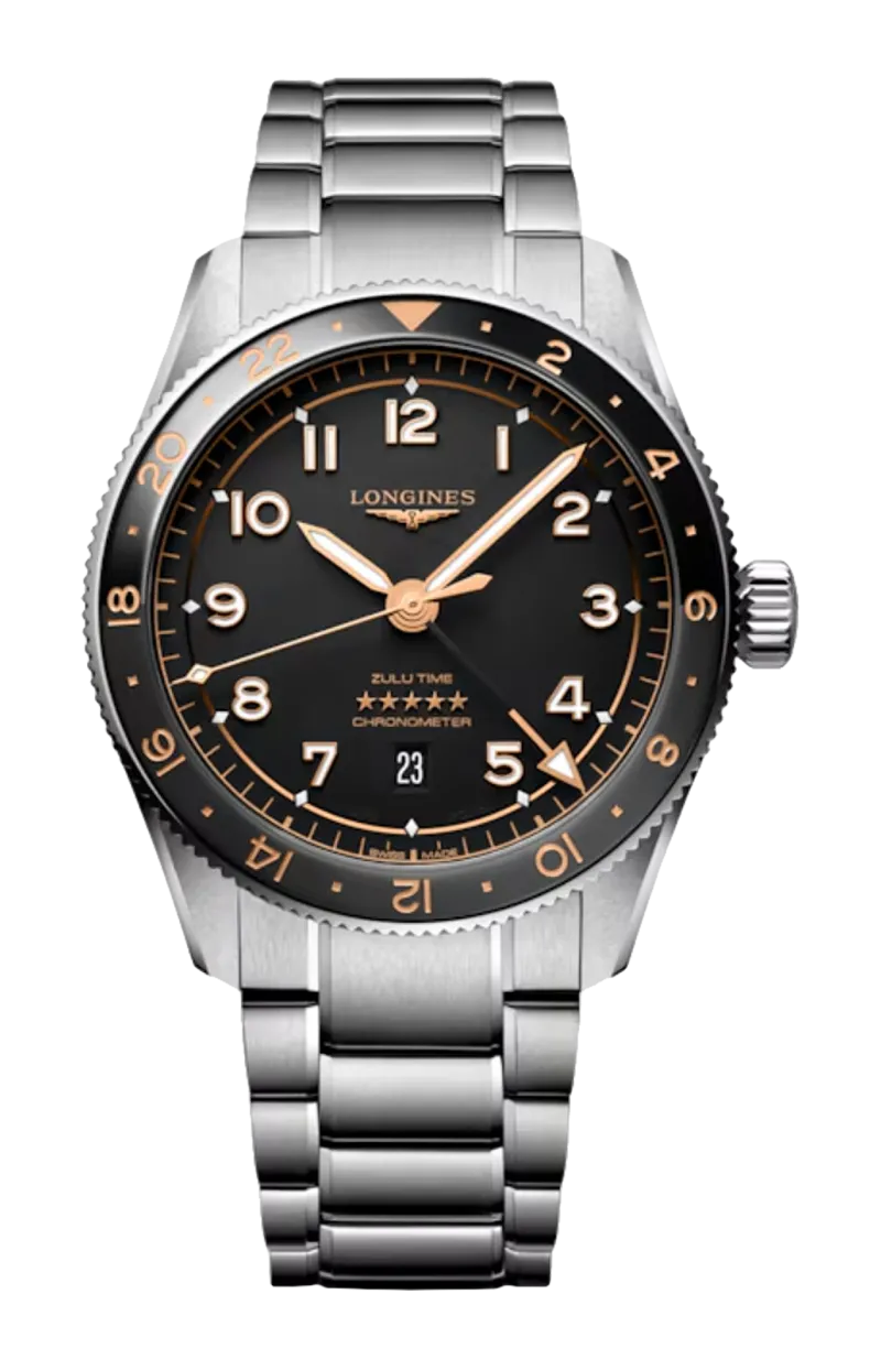 LONGINES SPIRIT ZULU TIME - L3.812.4.50.6
