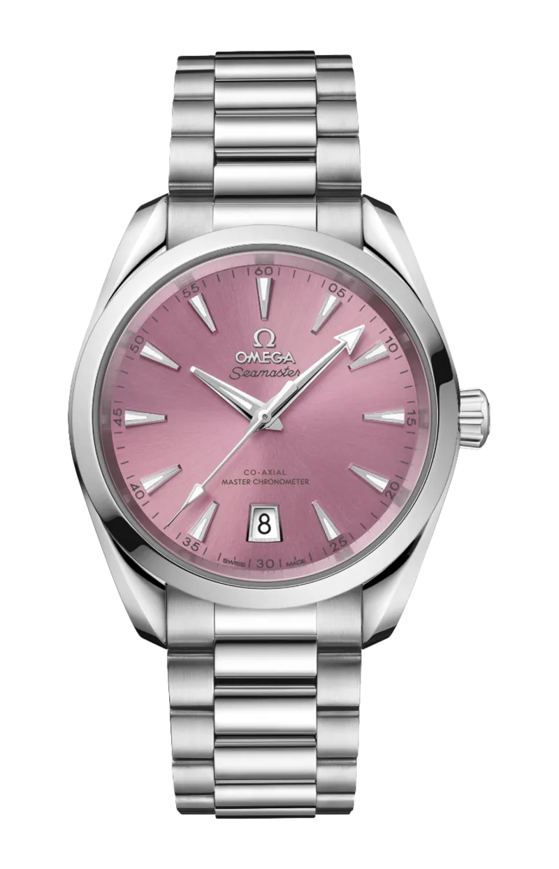 SEAMASTER ACQUA TERRA SHADES 38 MM, ACCIAIO SU ACCIAIO - 220.10.38.20.10.005