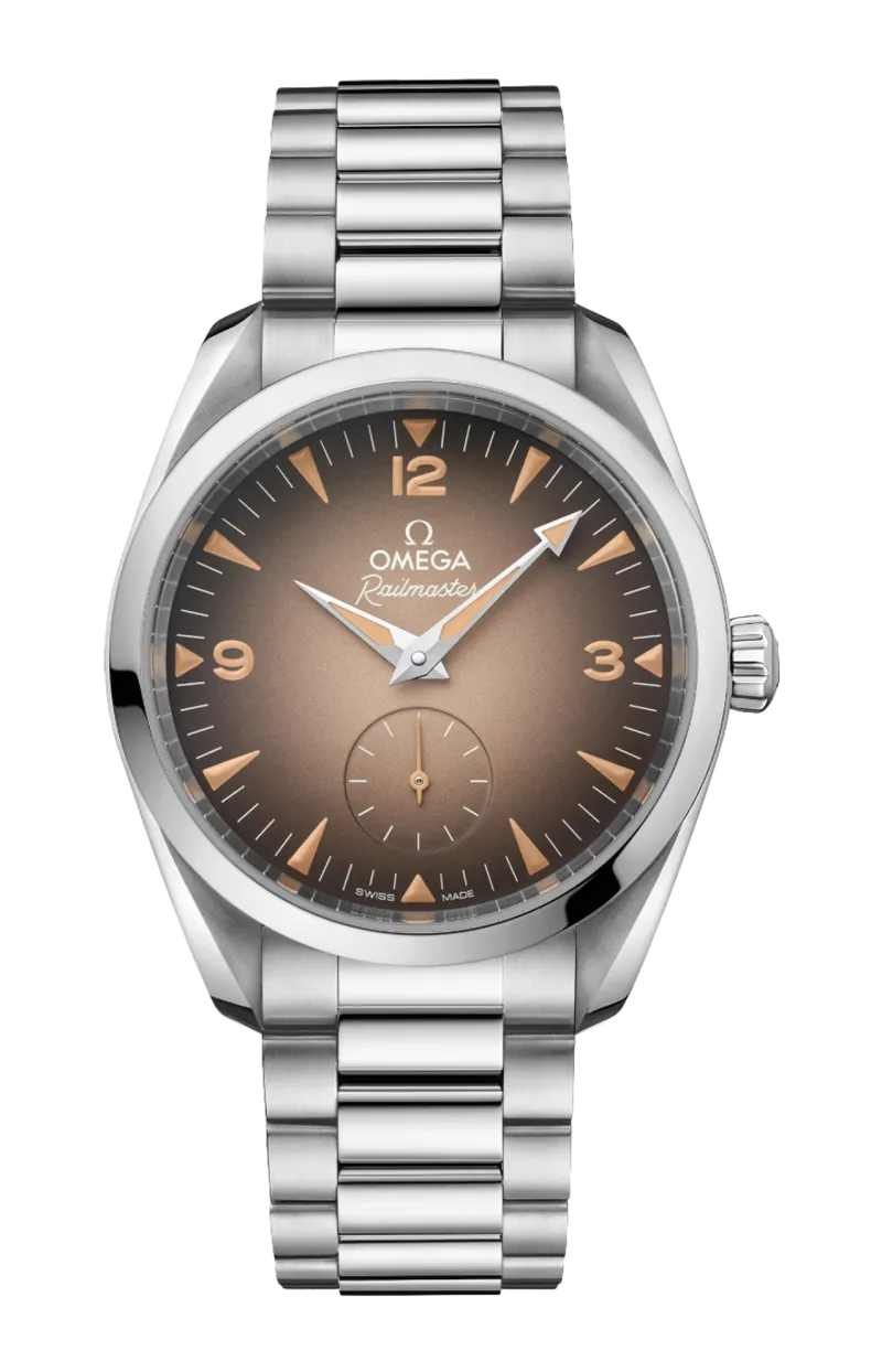 SEAMASTER RAILMASTER 38 MM, ACCIAIO SU ACCIAIO - 235.10.38.20.13.001