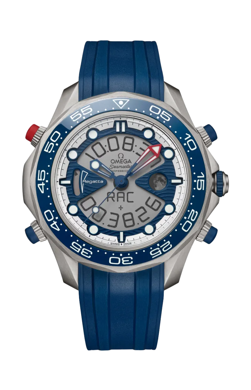 SEAMASTER REGATTA 46,75 MM, TITANIO SU CAUCCIÙ - 216.92.46.79.10.001