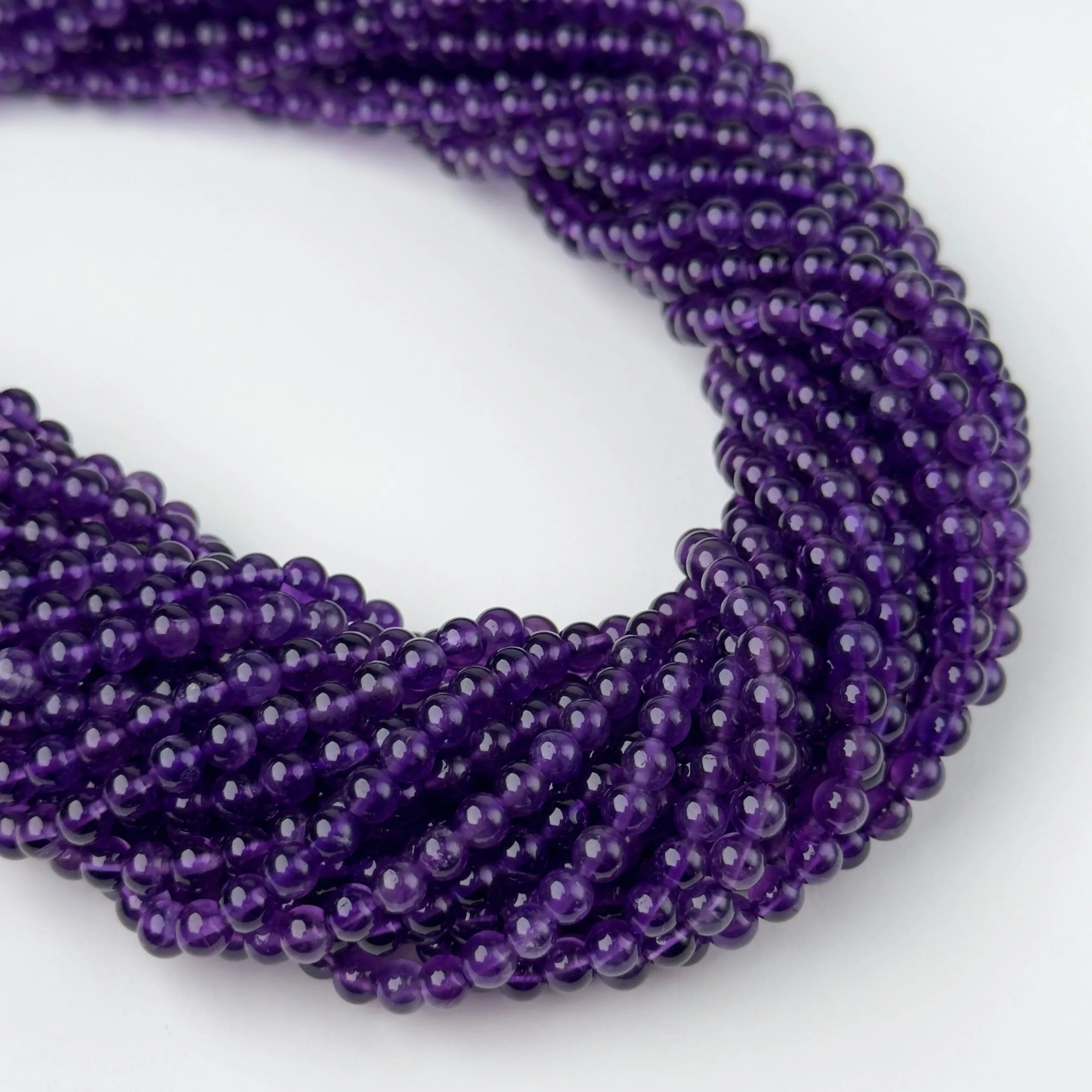 Perline Ametista Tondo 5mm AAA grade