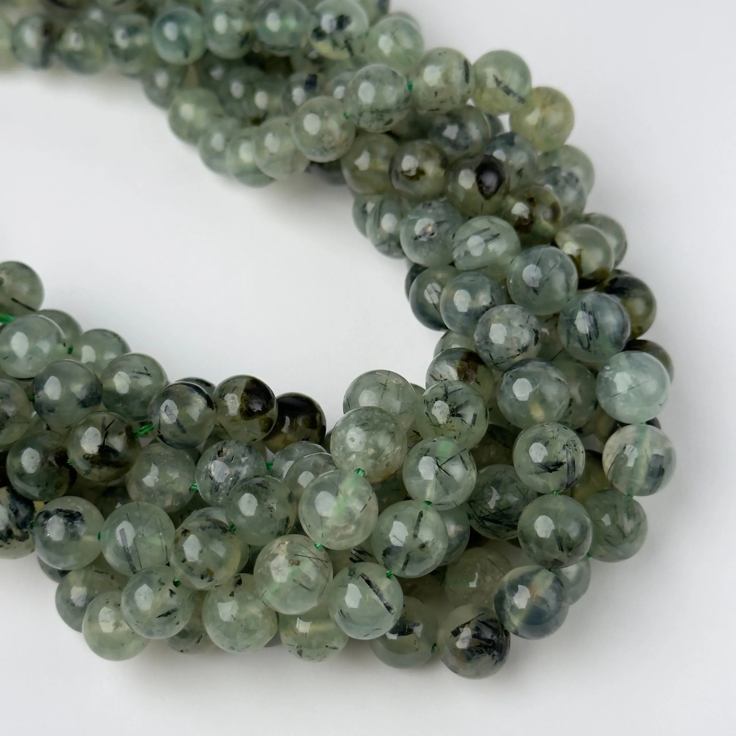 Perline Prehnite Tondo 10mm