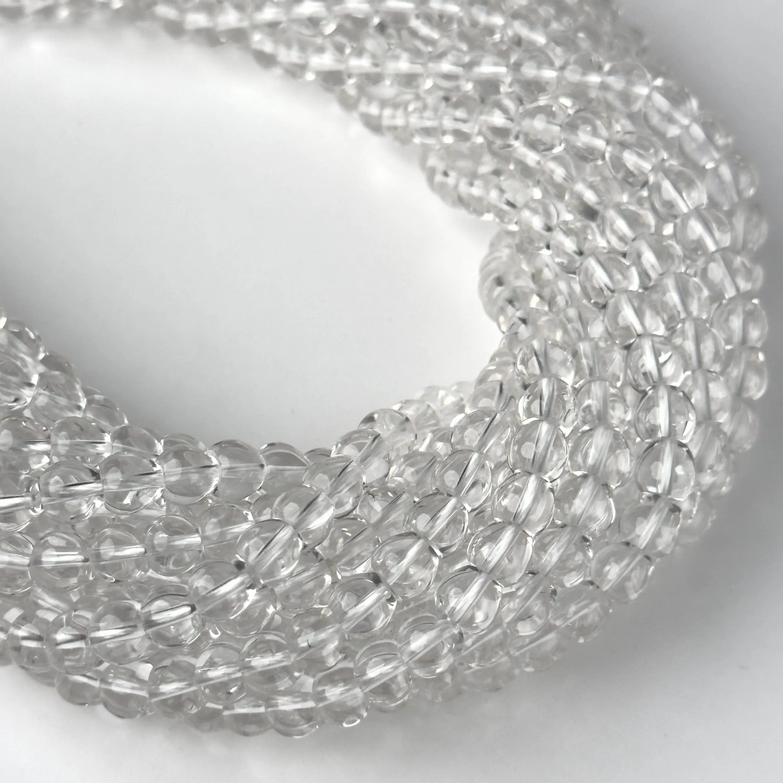 Perline Cristallo di Rocca Pera 8mm