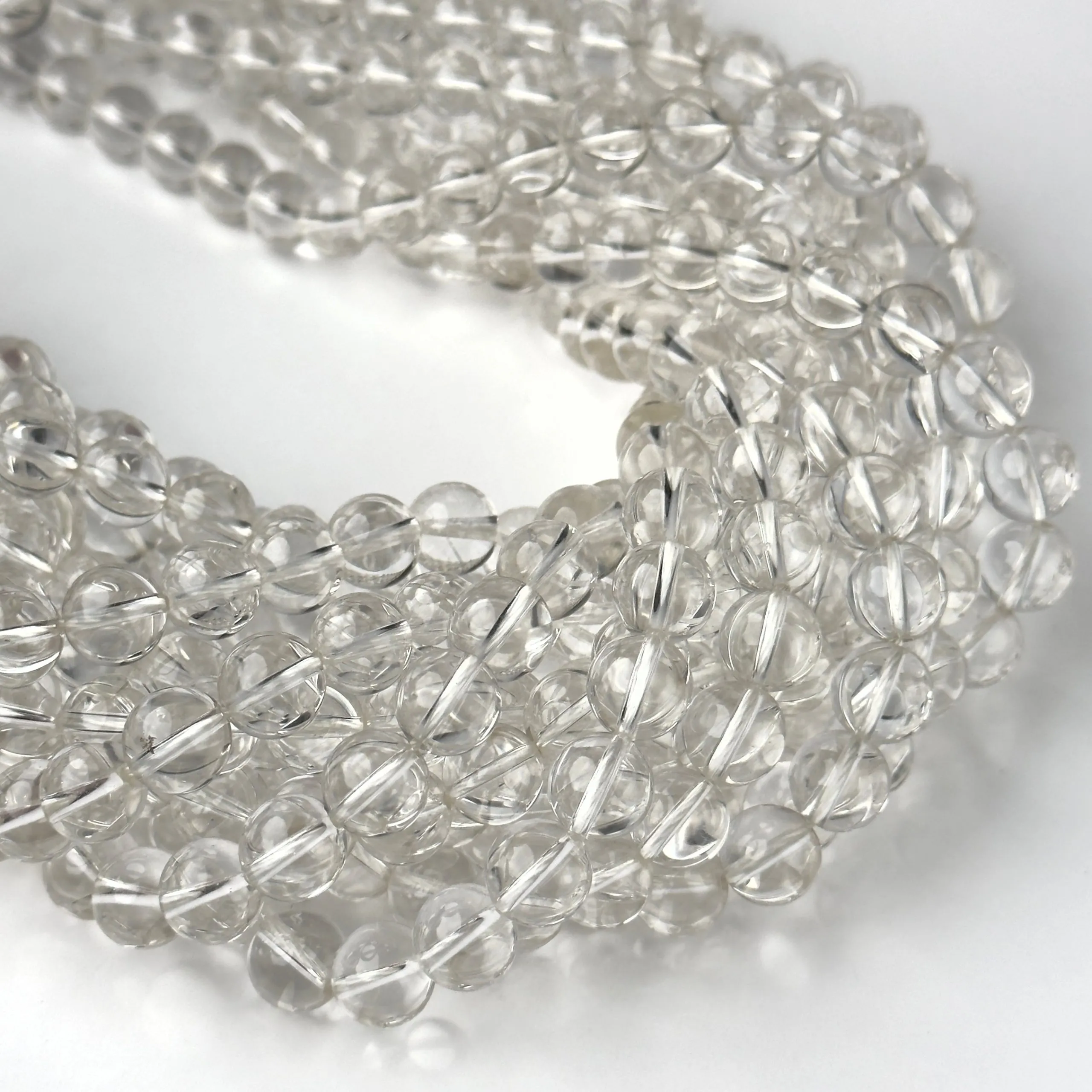 Perline Cristallo di Rocca Tondo 10mm