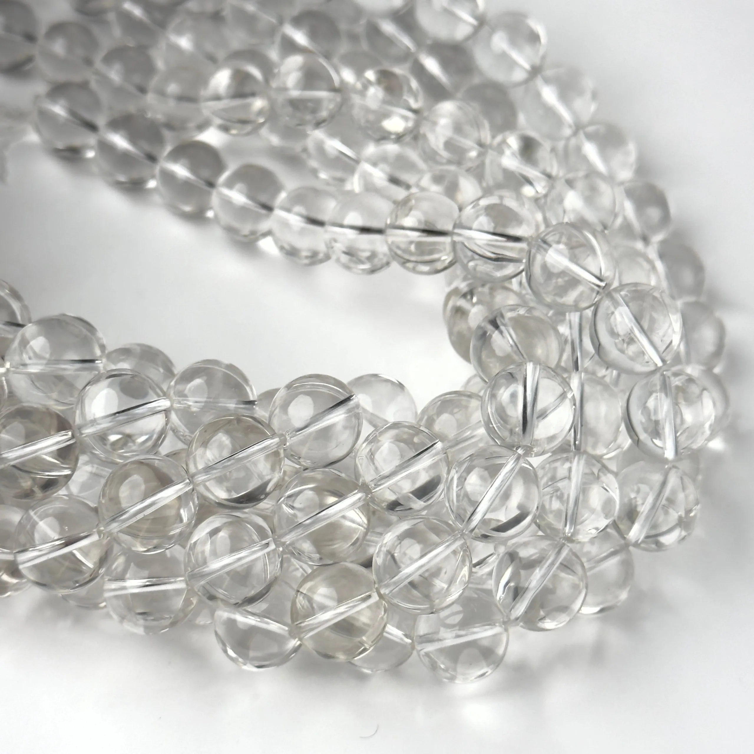 Perline Cristallo di Rocca Tondo 14mm - 28 pz