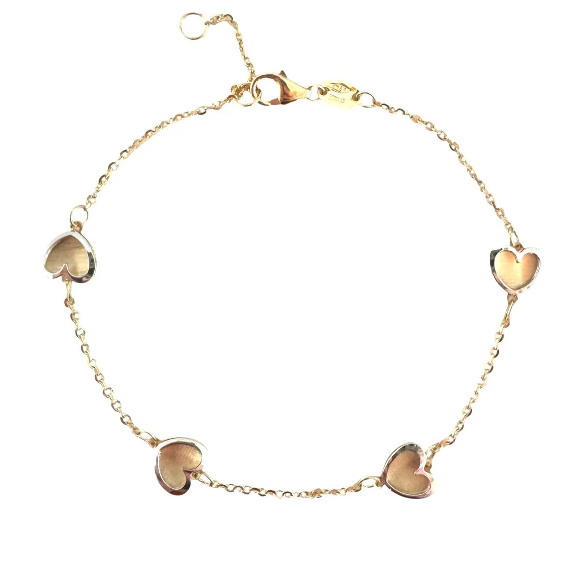 BRACCIALE QUATTRO CUORI