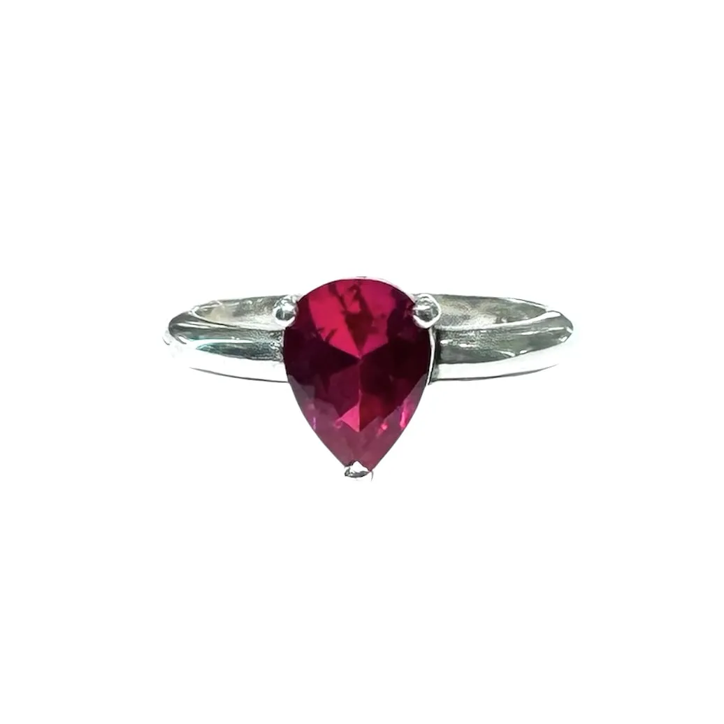 ANELLO GOCCIA MAGENTA