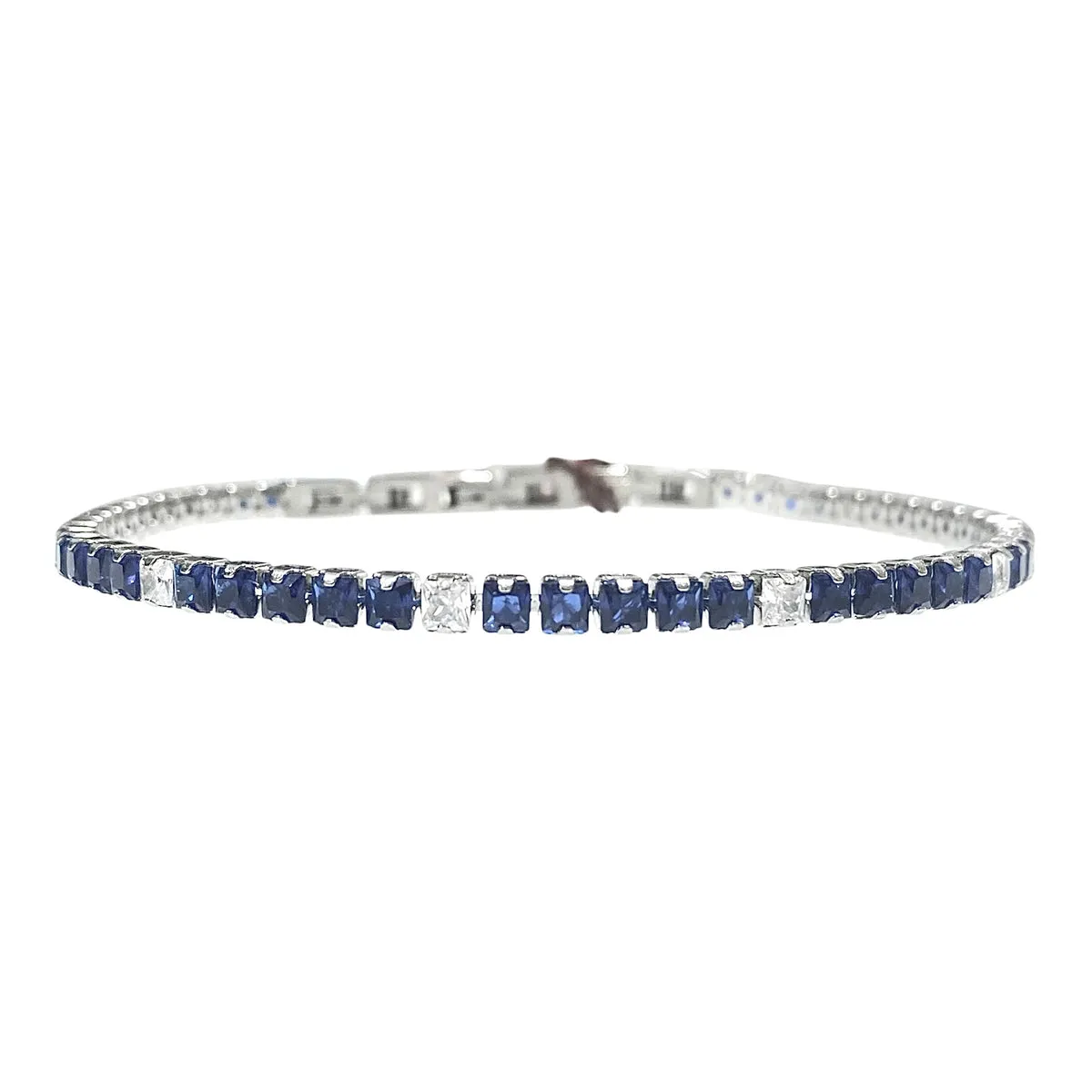 BRACCIALE TENNIS BLU