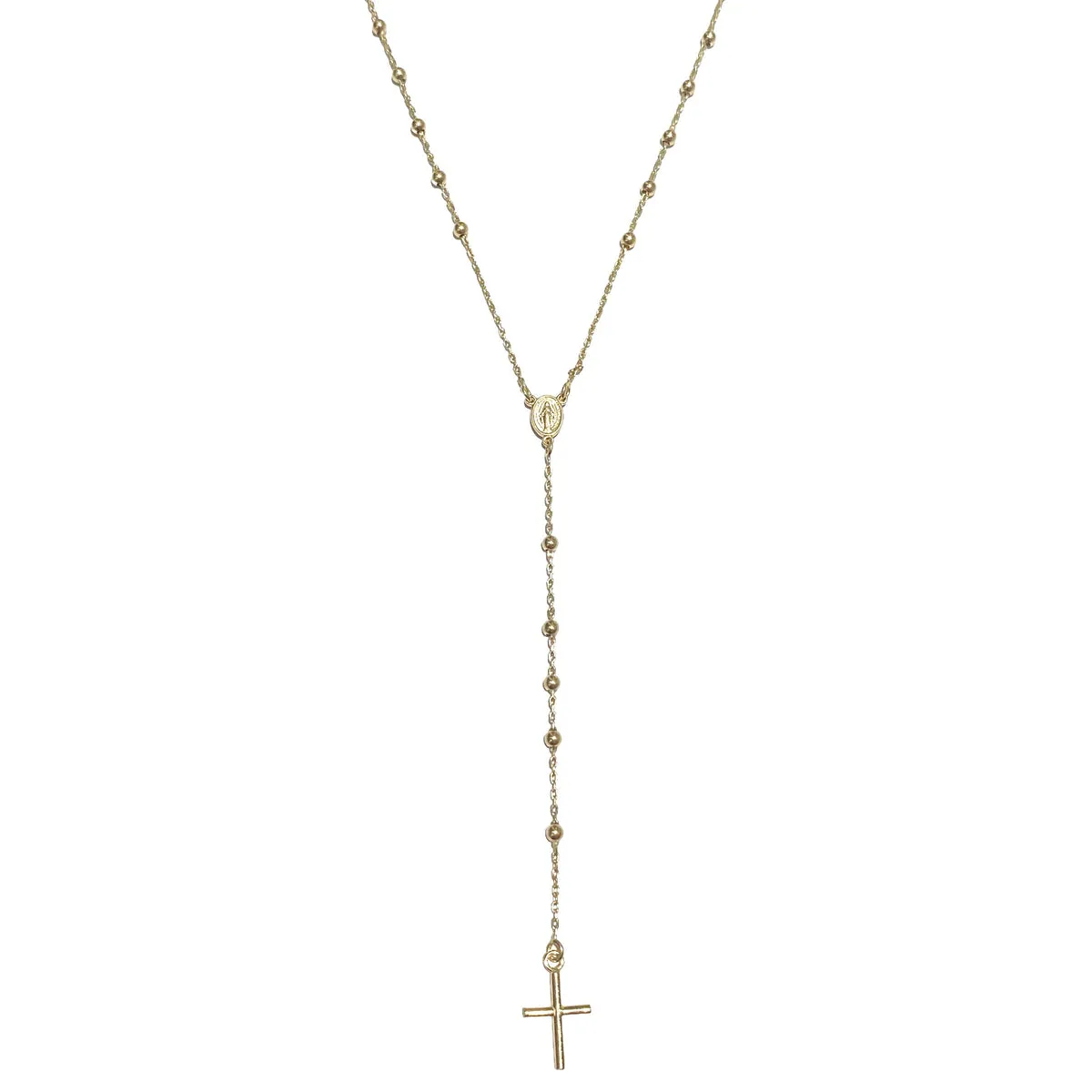 COLLANA ROSARIO ORO GIALLO