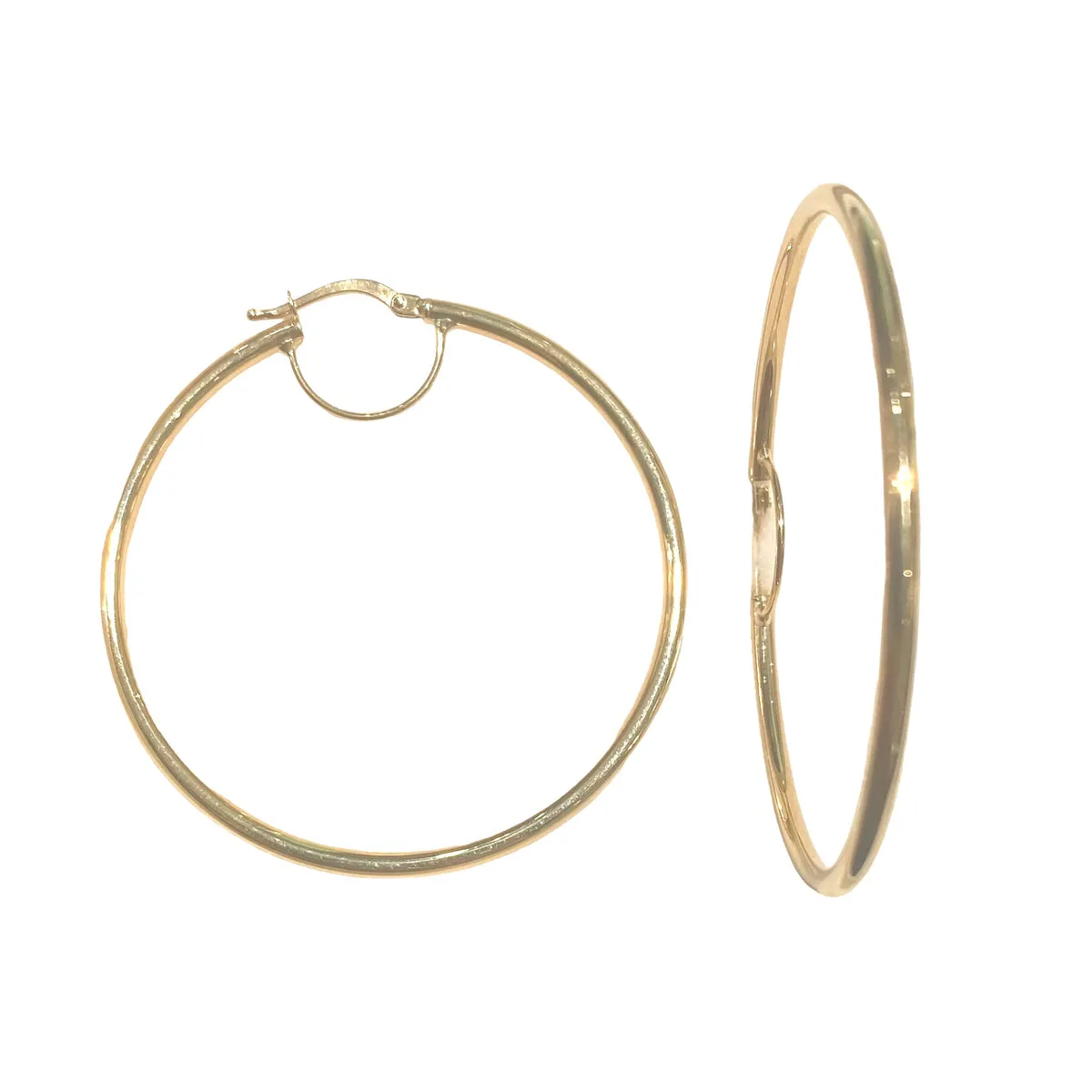 CERCHI ORO LISCI SOTTILI (vari diametri)