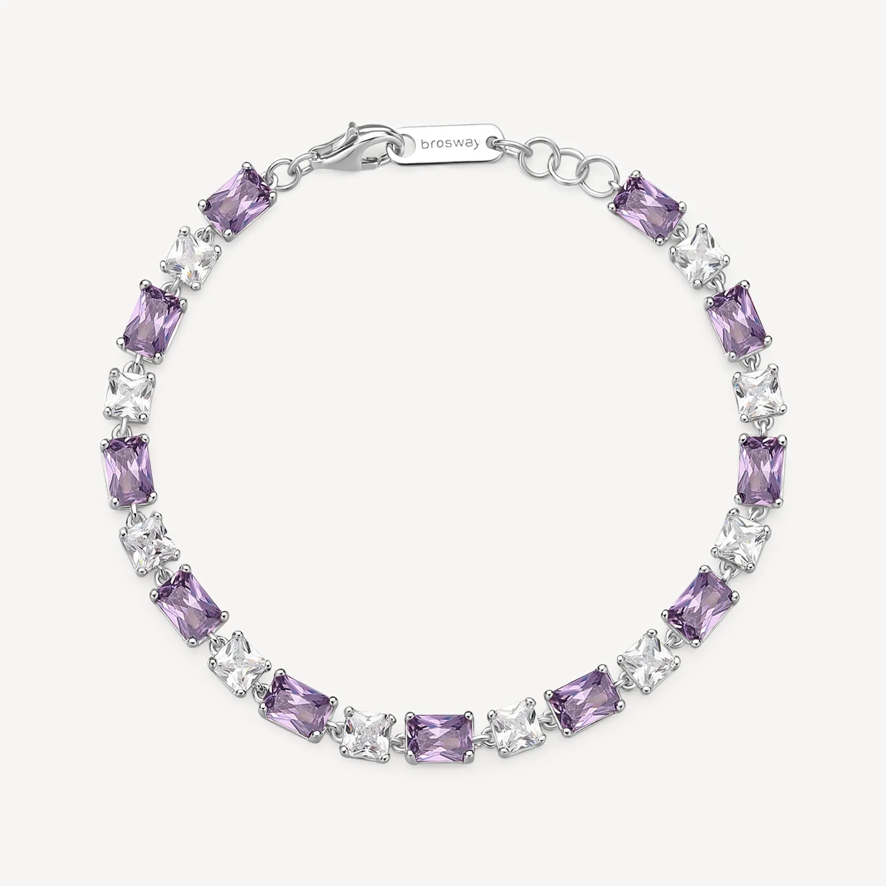 Bracciale argento Fancy amethyst