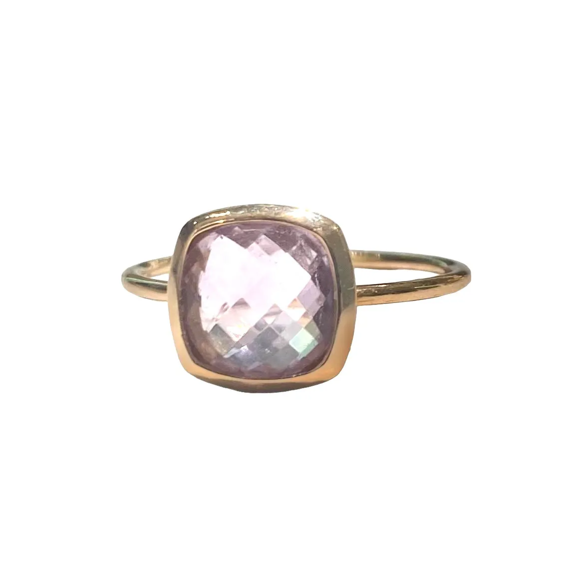 ANELLO QUARZO ROSA