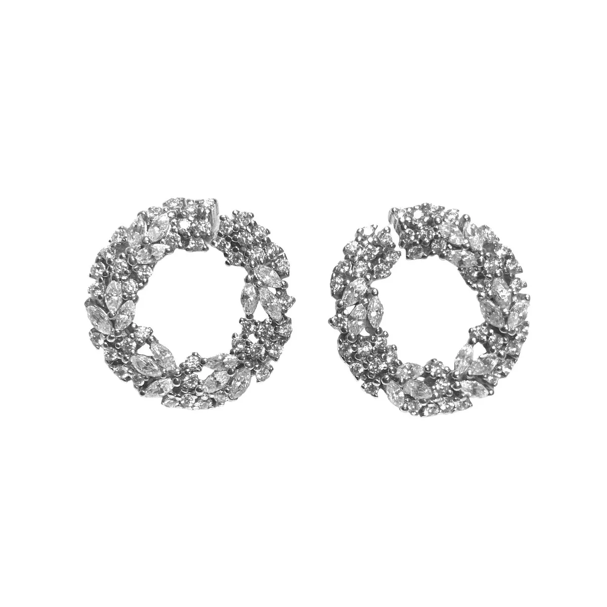 ORECCHINI CORONA DI FIORI