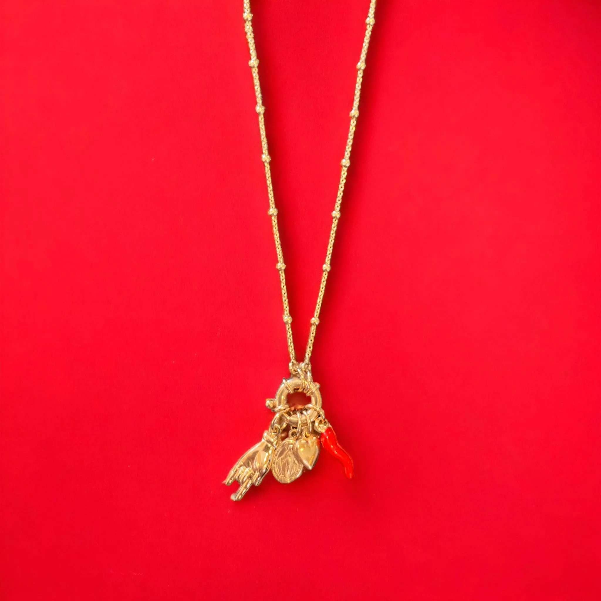 Collana Rocce donna Fortunella Rosè