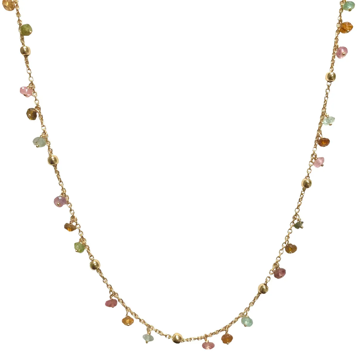 COLLANA CHARM TORMALINE