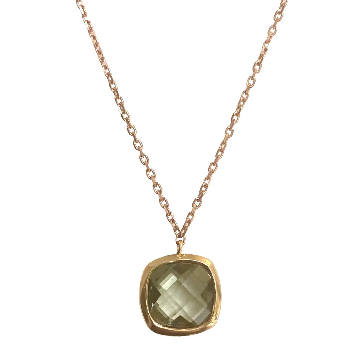 COLLANA CIONDOLO VERDE