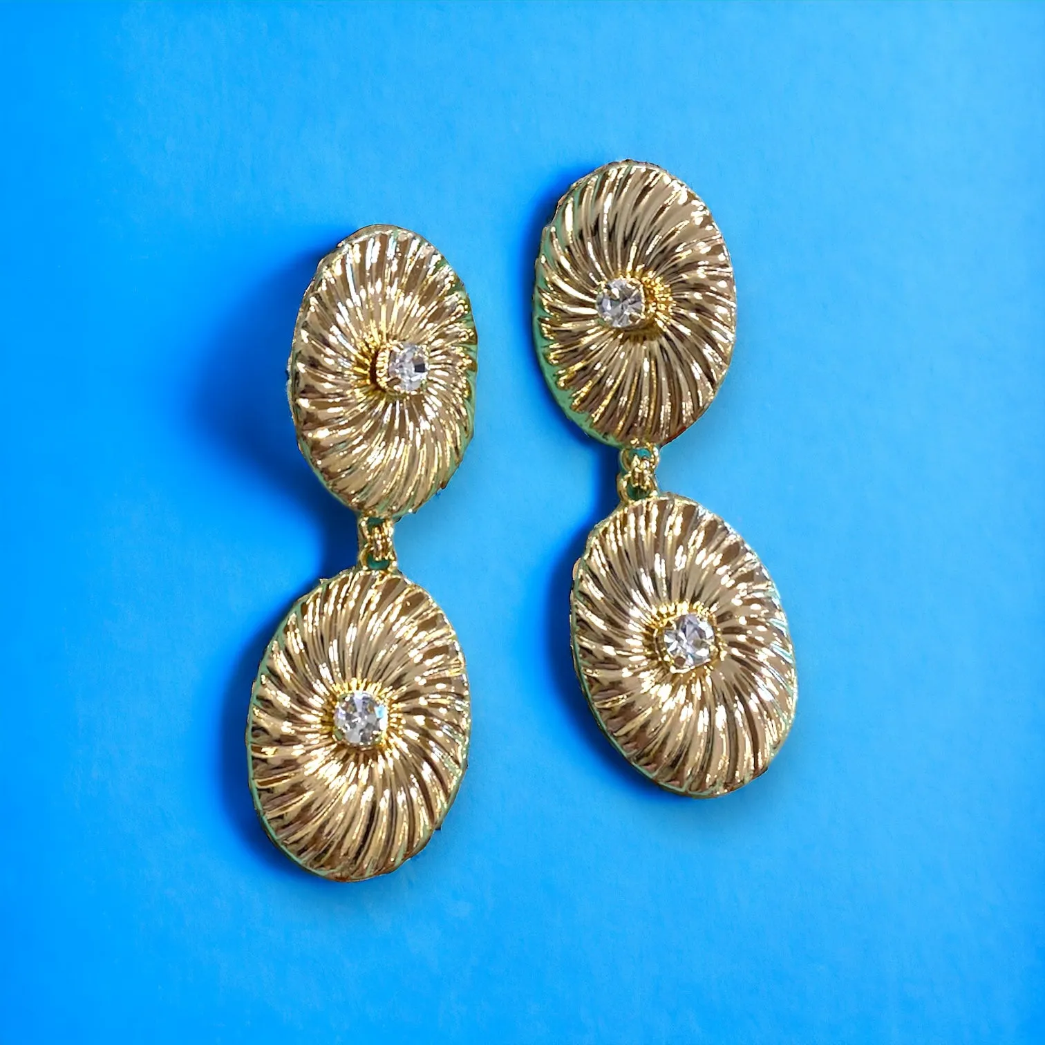 Orecchini Diamond Accessori donna doppio ovale