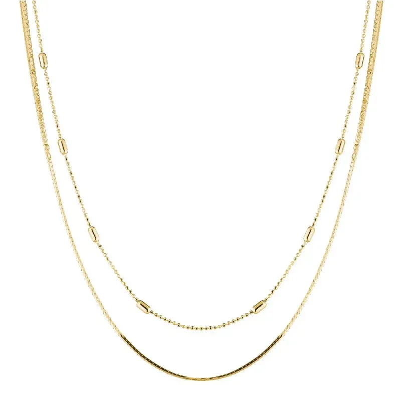 Collana Donna Marcello Pane a due fili