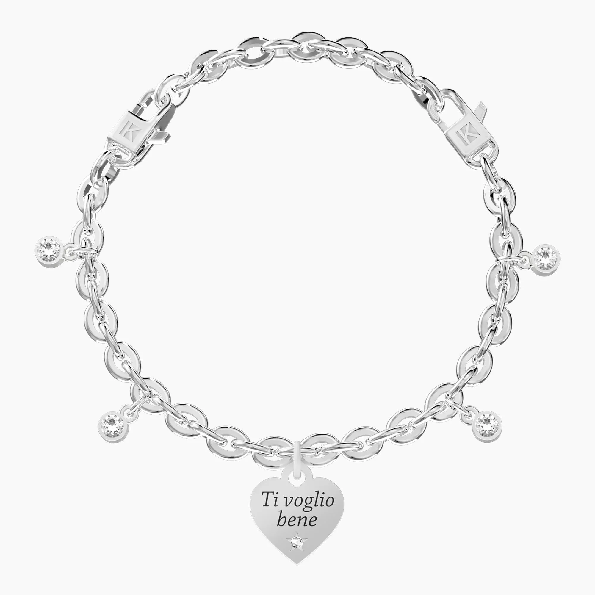 Bracciale donna Kidult CUORE | TI VOGLIO BENE
