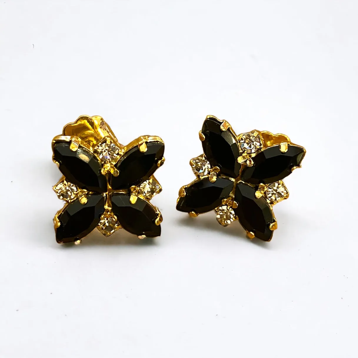 Orecchini Diamond Accessori Cross Black