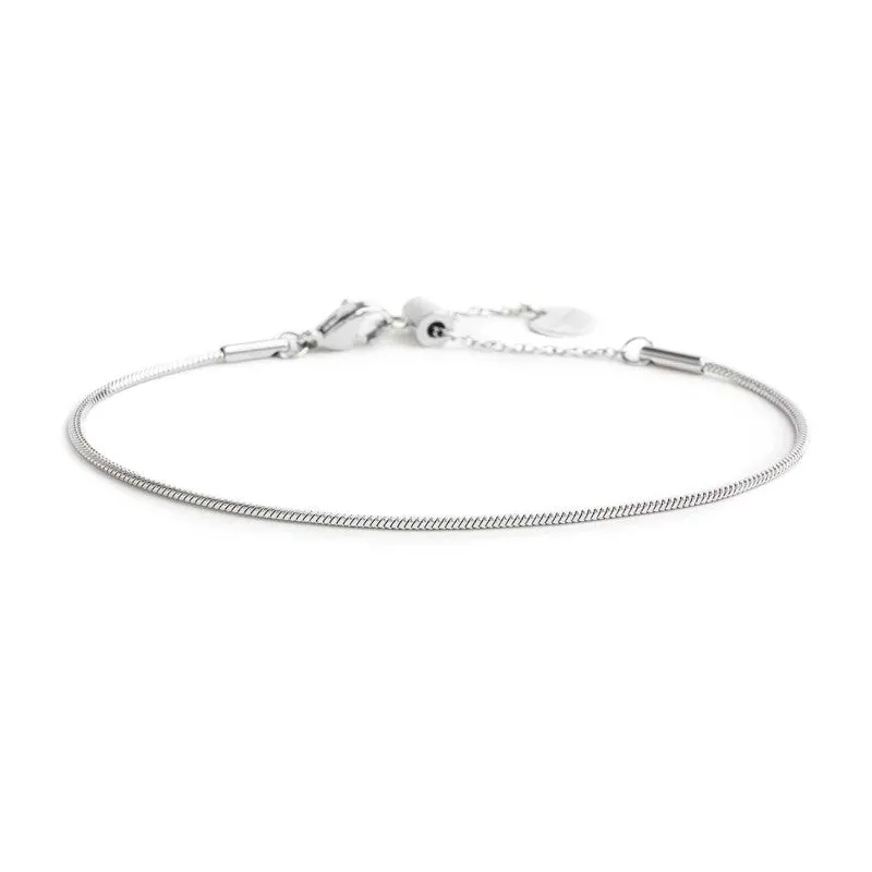 Bracciale Marlù catena snake quadrata