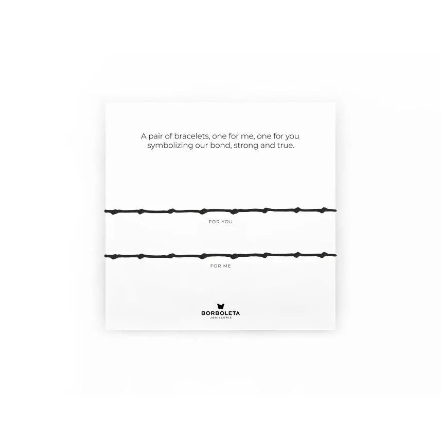 Borboleta Couple Package Jewelry (ML8P-BK)