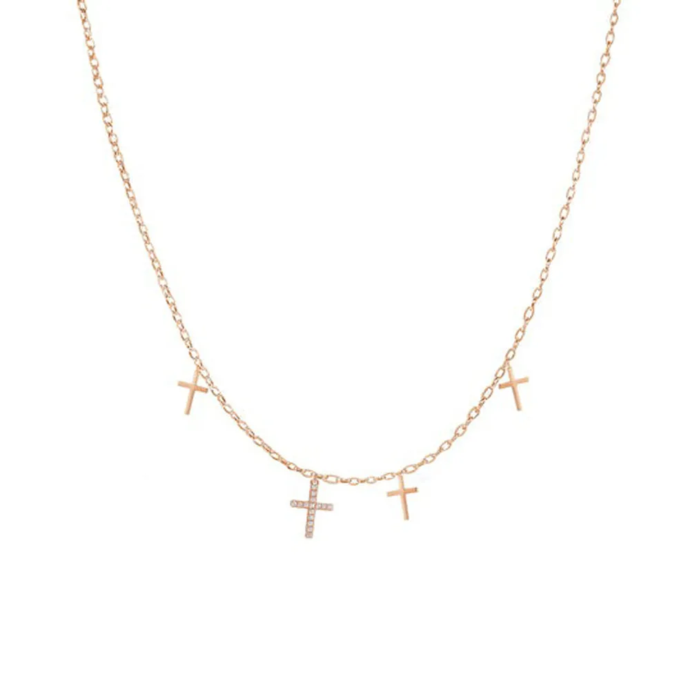 Borboleta Cross Women's Jewelry (SE-PGP-4-52N)