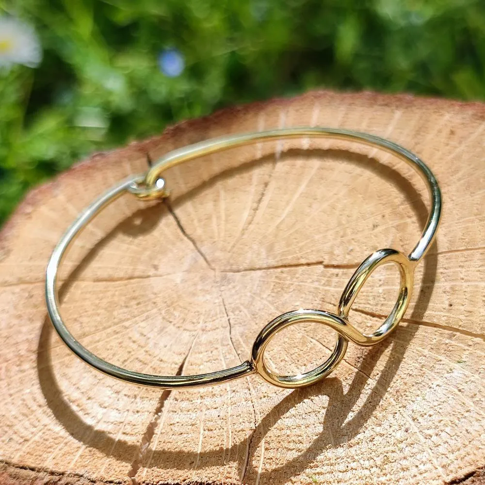 VIMALMANI Bracciale indiano artigianale  in ottone