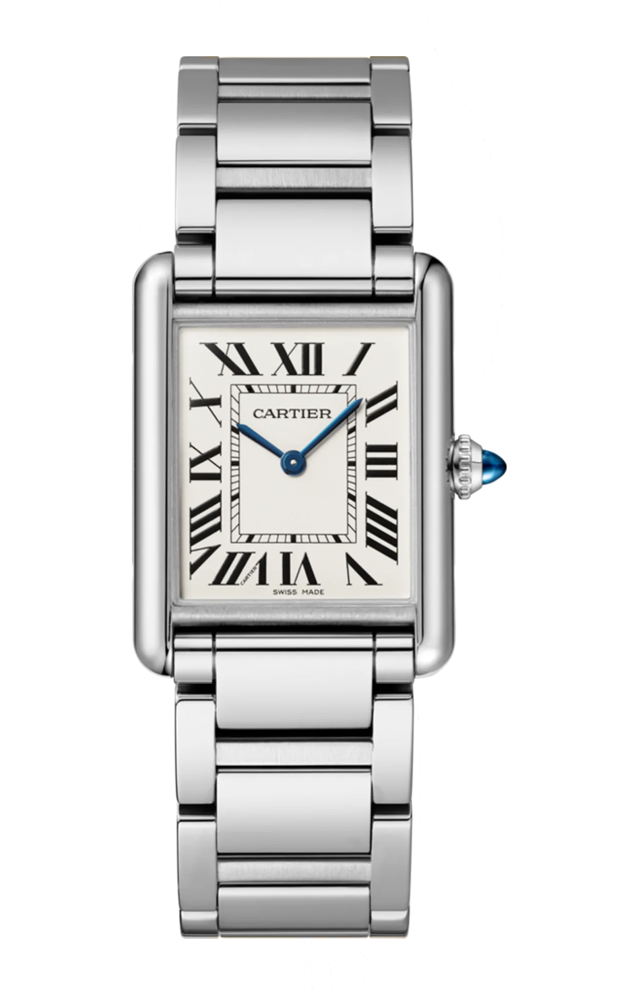 TANK MUST DE CARTIER, MODELLO GRANDE, ACCIAIO, QUARZO - WSTA0106