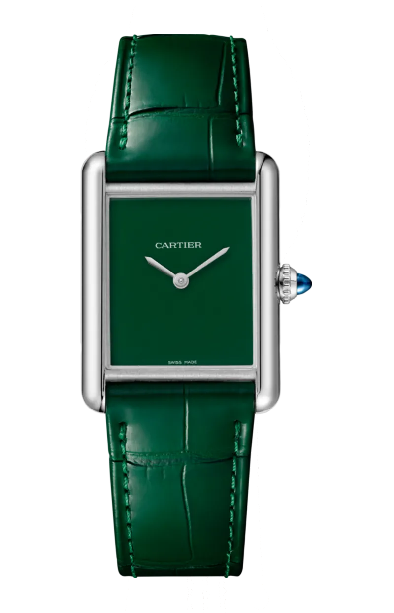 TANK MUST DE CARTIER MODELLO GRANDE, ACCIAIO, QUARZO - WSTA0115