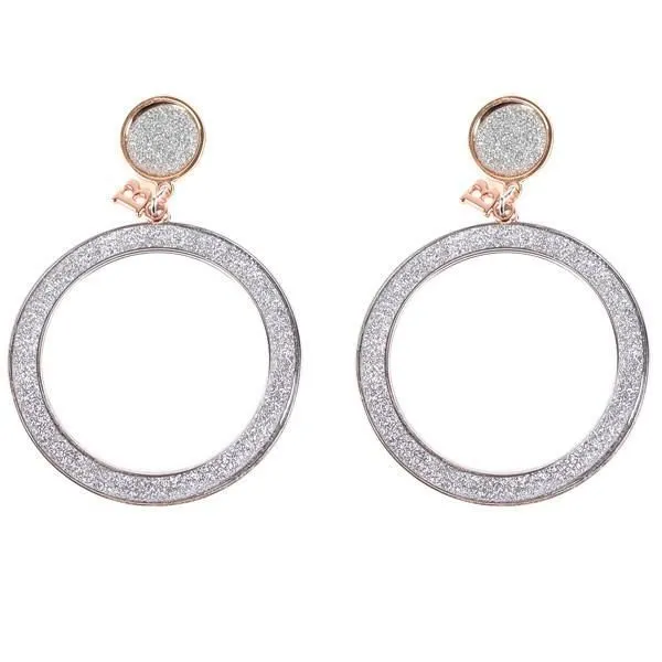 Orecchini bicolor pendenti