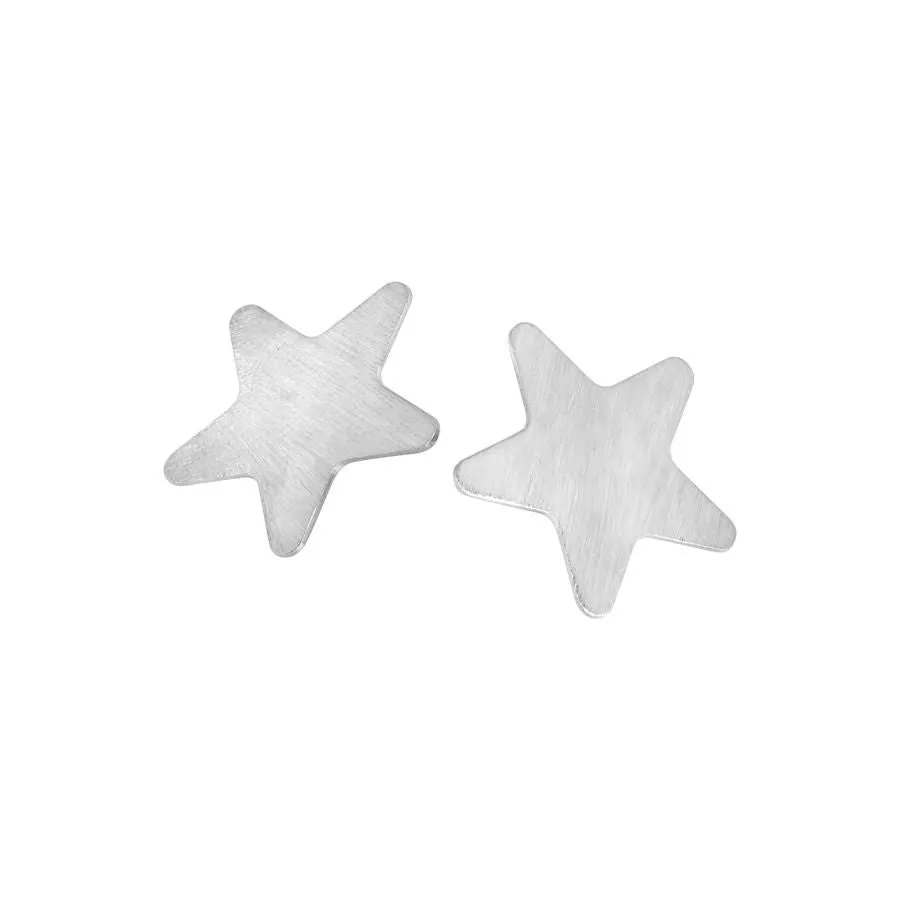 Orecchini a lobo con stella