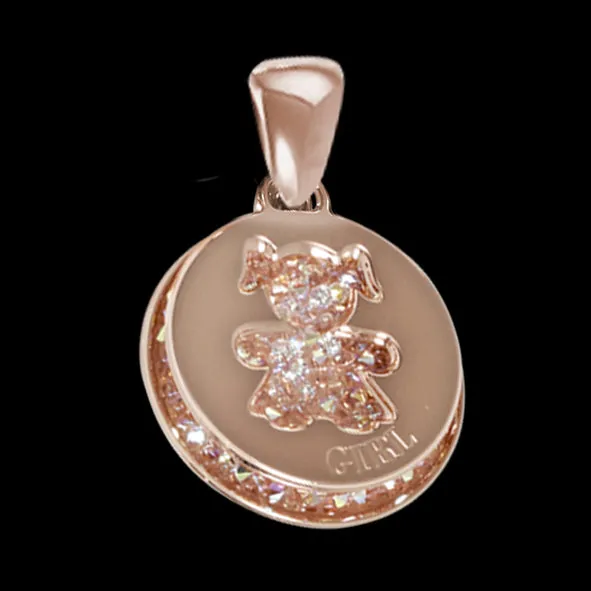 Charm con tappetino Swarovsk cristal rock aurora boreale