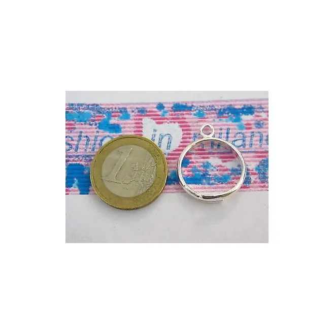AG. BASE ANELLO IN ARGENTO 925 STERLING 1 REGOLABILE ANELLINO APERTO O CHIUSO