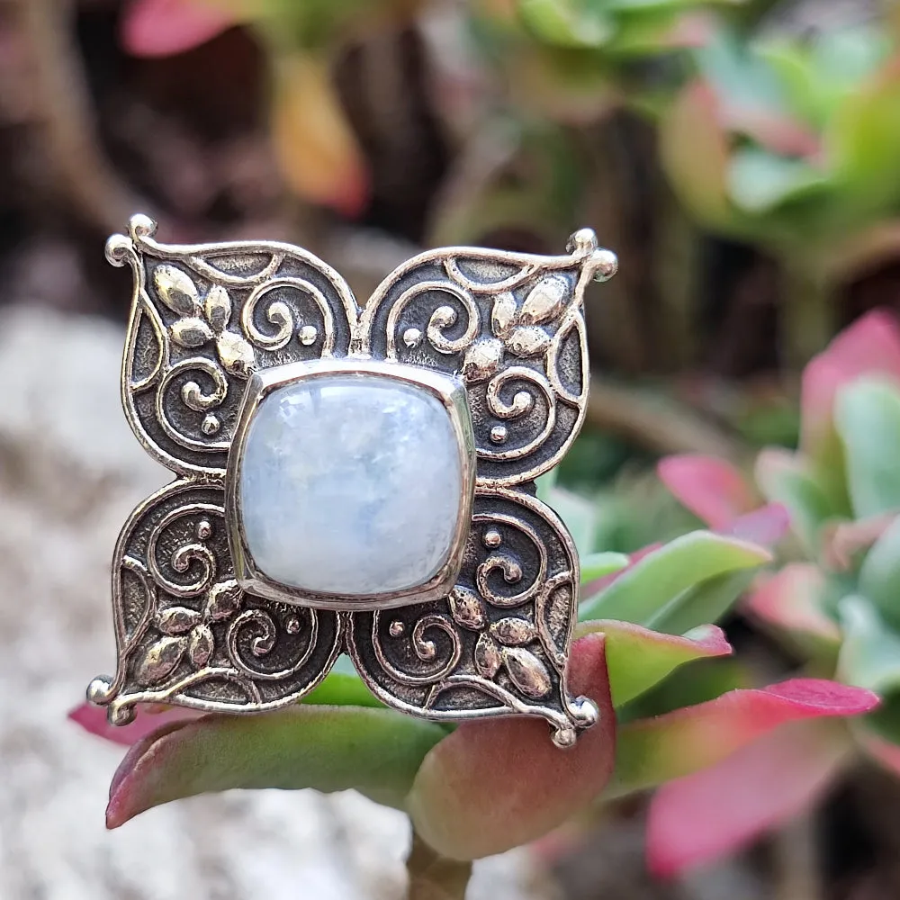 Ethnischer Ring mit Stein aus 925er Silber - MARELLA