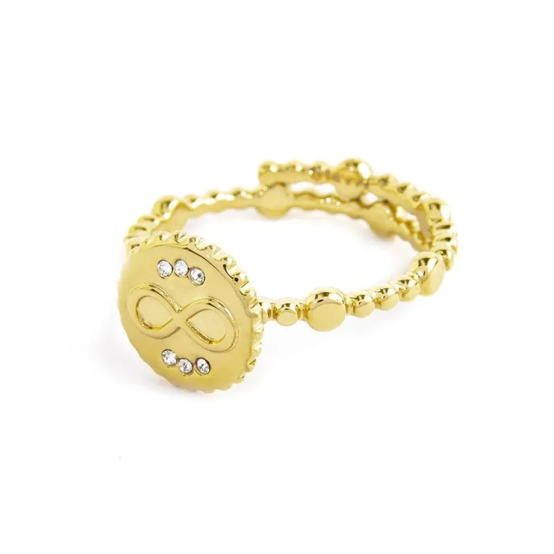 Anello Marlù donna Infinito e cristalli