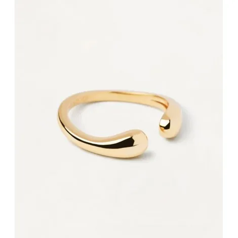 Anello Crush PDPAOLA Argento Placcato Oro Giallo 18kt