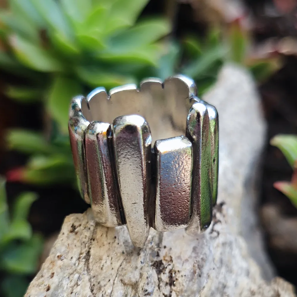 925 silver band ring - DURGARPUR