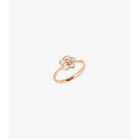 Anello Fiore Dodo Nature Oro Rosa 9kt Madreperla