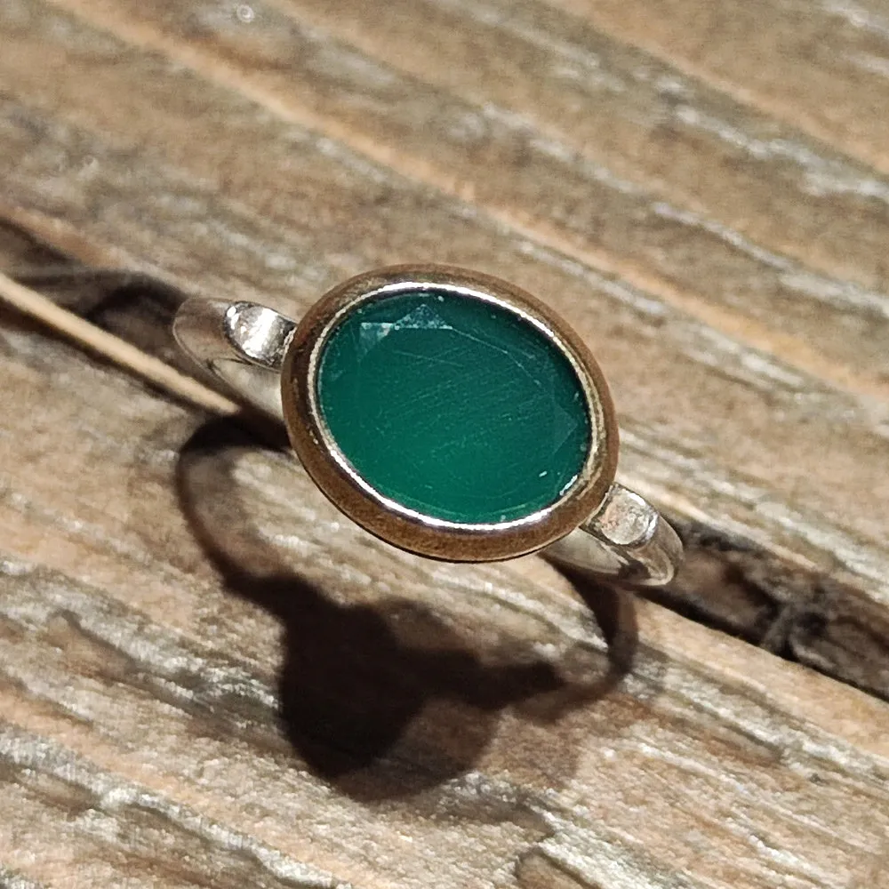 Handgefertigter Ring mit 925er Silberstein - PADVA