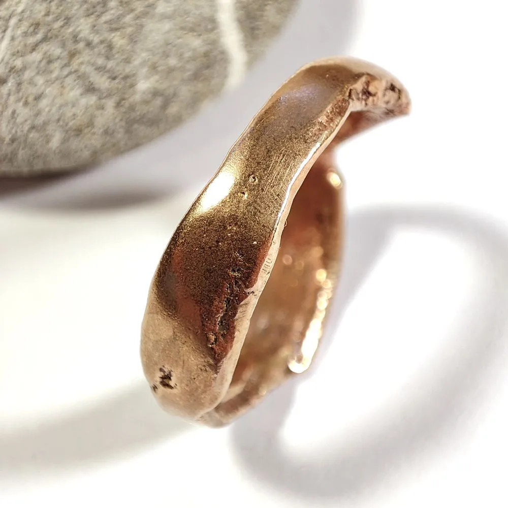 Customizable bronze ring size 28 SOLOTE