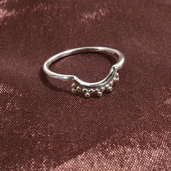 Anello artigianale in argento 925 - MEHENDI