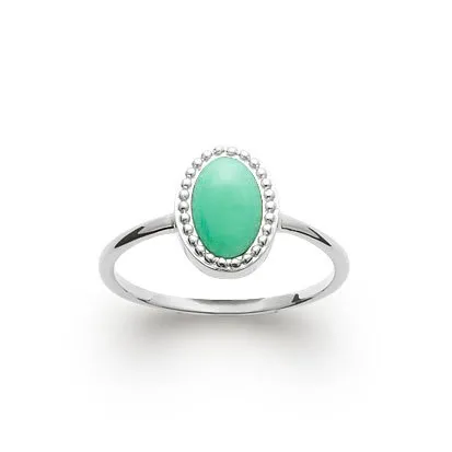 Anello Avventurina “Alexandra” – Argento 925