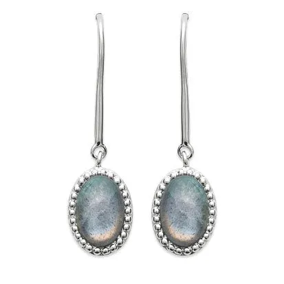 Orecchini Labradorite “Alexandra” – Argento 925