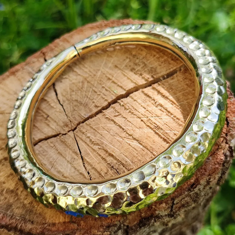 VIDUR Bracciale indiano artigianale in ottone