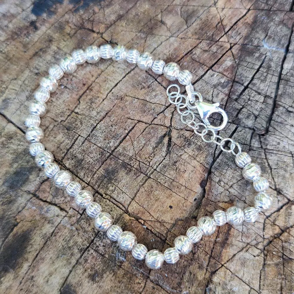 BRACELET handcrafted decorated spheres - HARITARI