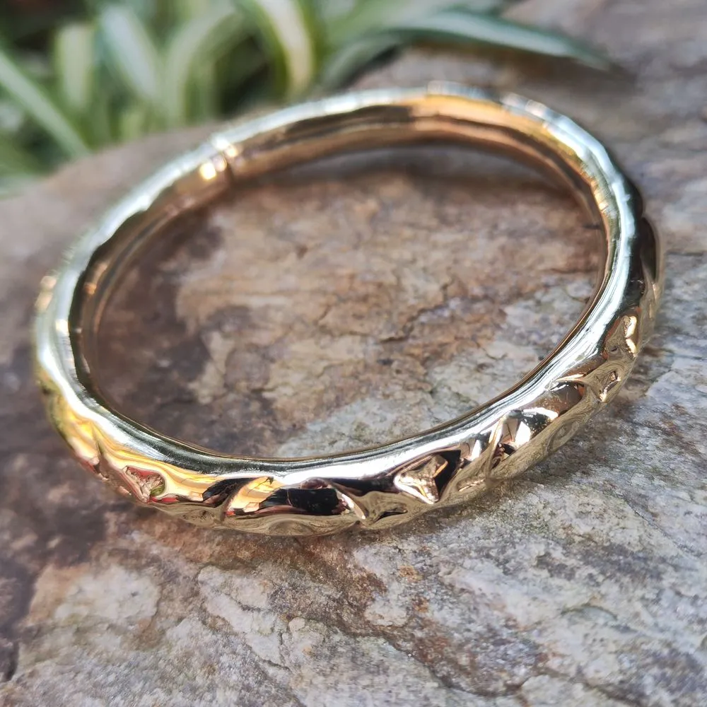 VIPLAV Bracciale indiano artigianale  in ottone